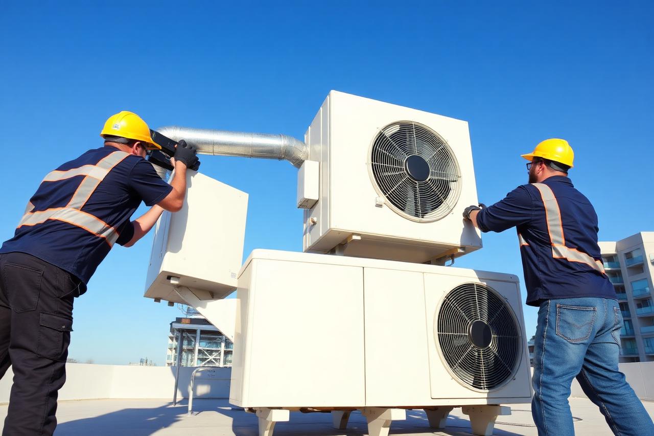 Монтаж на HVAC система